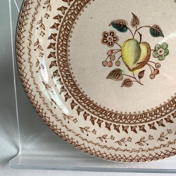 Johnson Bros Fruit Sampler Staffordshire Old Granite Plate - Picture 4 of 8